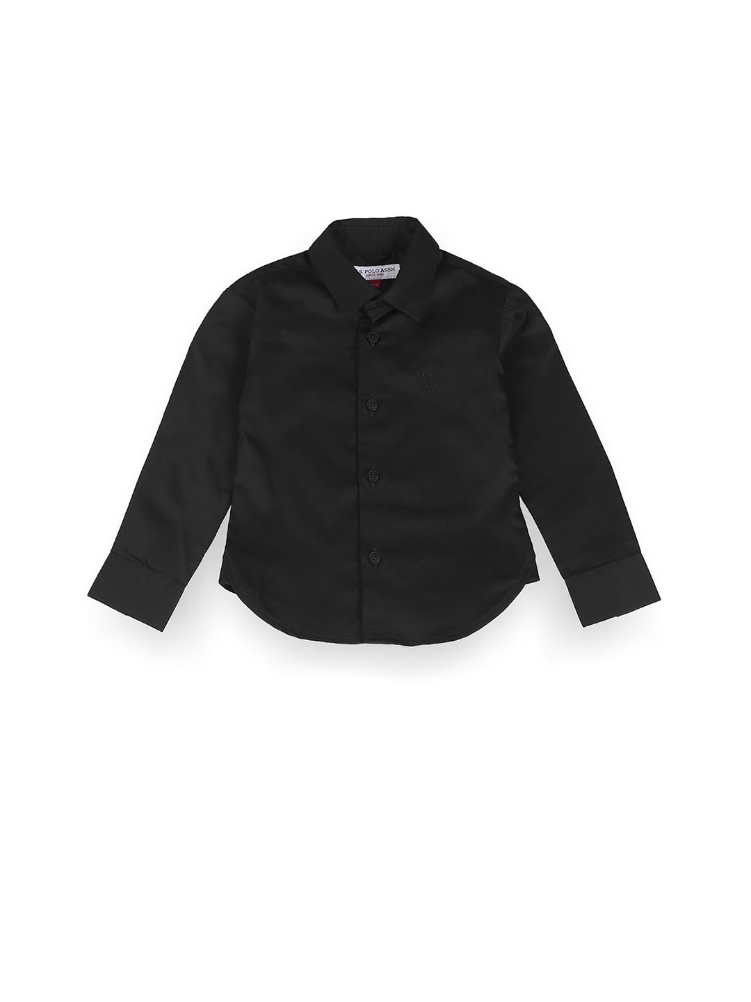 

U.S. Polo Assn. Kids Boys Classic Pure Cotton Casual Shirt, Black