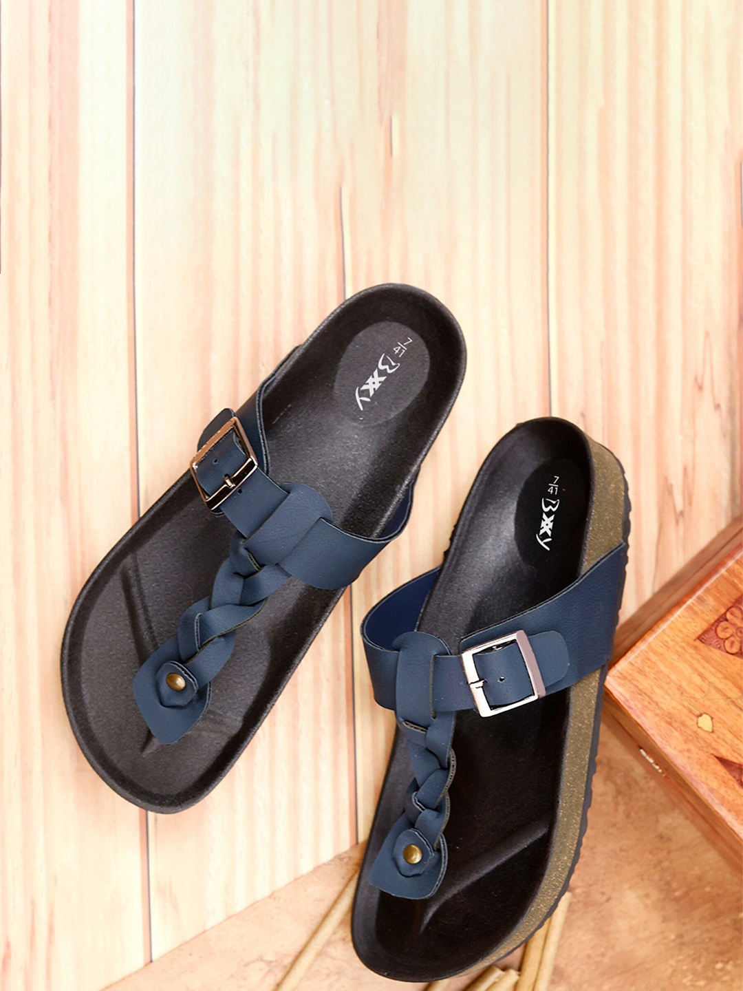 

Bxxy Men Comfort Sandals, Blue