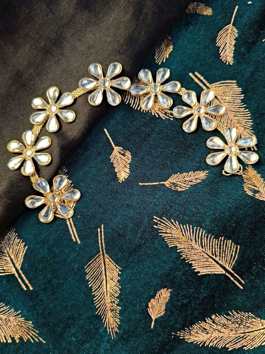

Proplady Embellished Tiara, Gold