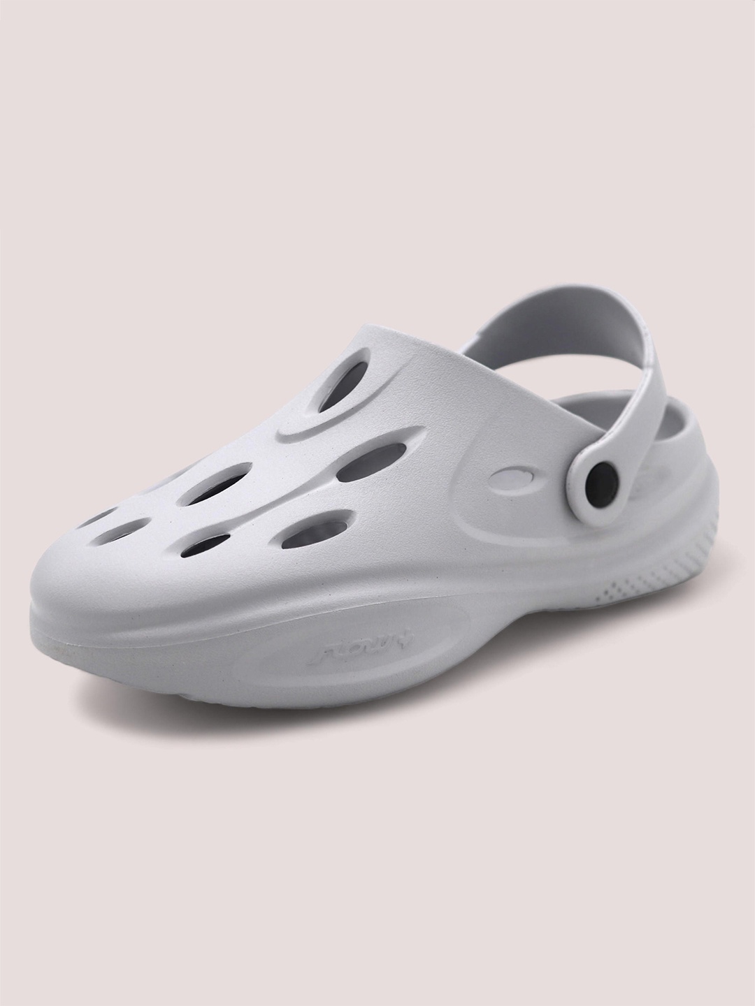 

Red Tape Men Self Design Clogs, Grey