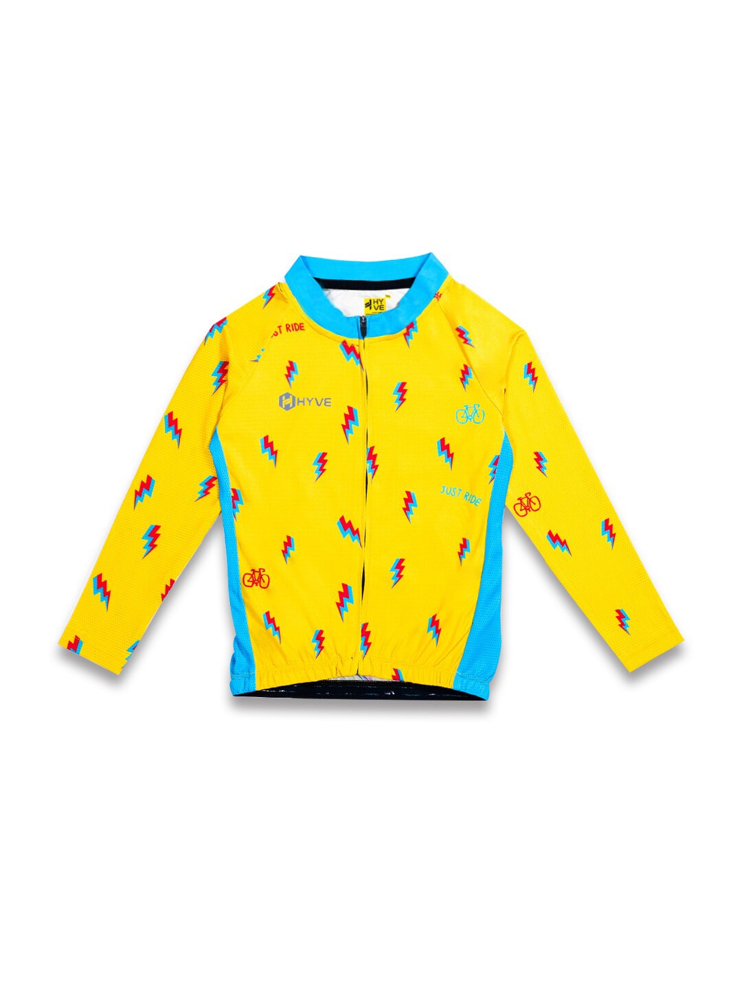 

HYVE Boys Printed High Neck T-shirt, Yellow