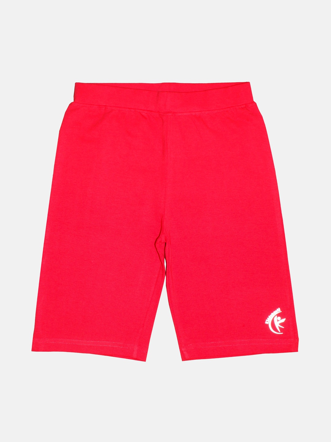 

KiddoPanti Girls Mid-Rise Cycling Shorts, Coral