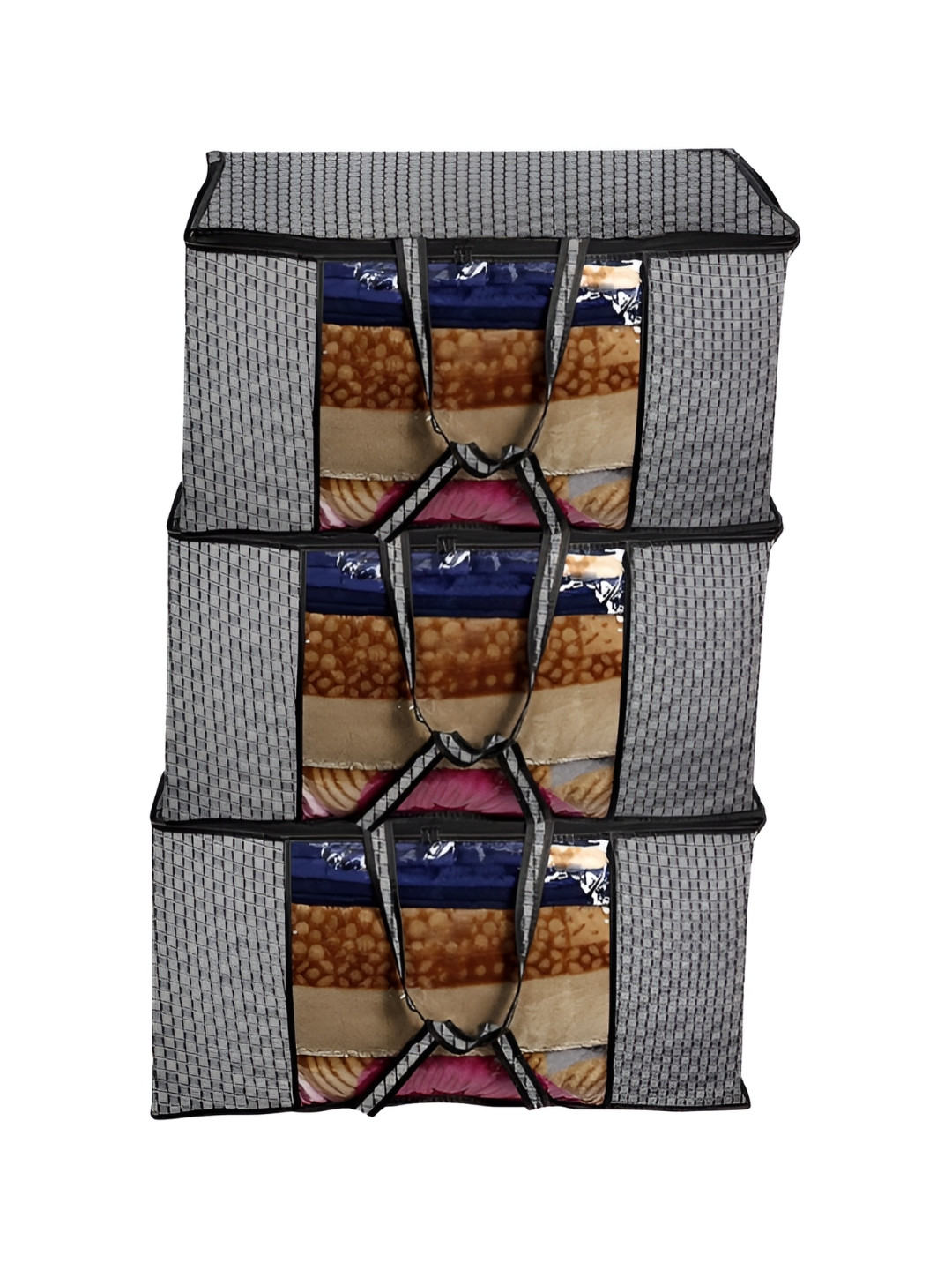 

Stylista Grey 3 Pieces Water Resistant Multi-Utility Organisers