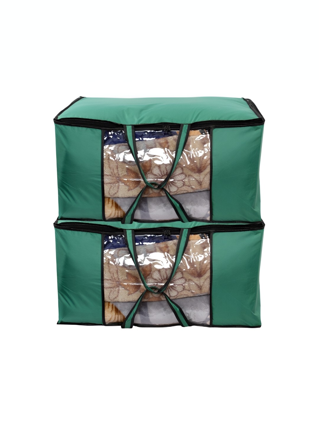 

Stylista Green 2 Pieces Water Resistant Multi-Utility Organisers