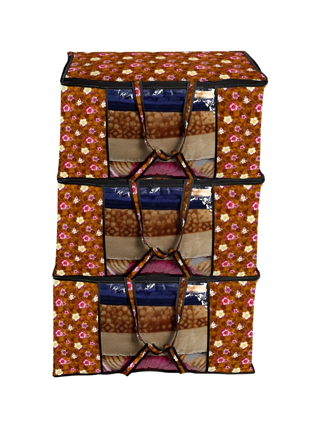 

Stylista Brown 3 Pieces Water Resistant Multi-Utility Organisers