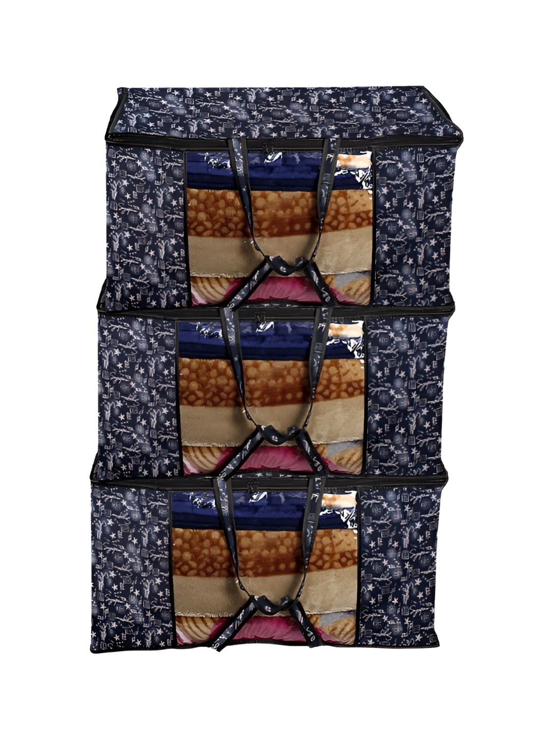 

Stylista Blue 3 Pieces Water Resistant Multi-Utility Organisers