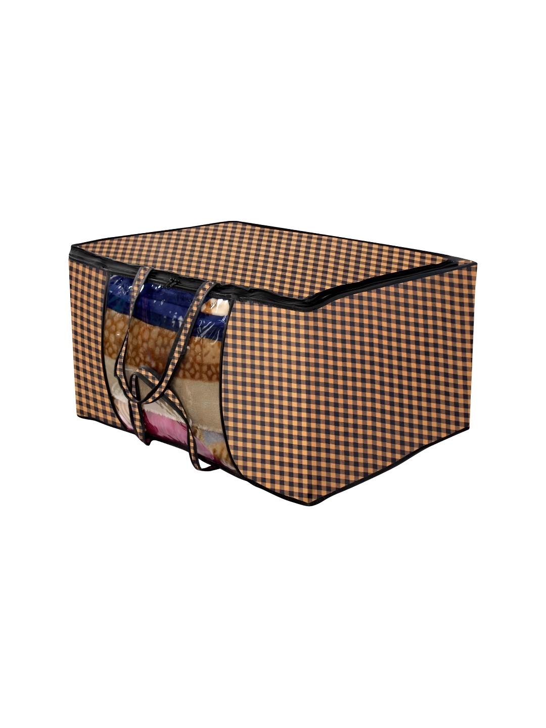 

Stylista Yellow & Black Printed Water Resistant Multi-Utility Organiser