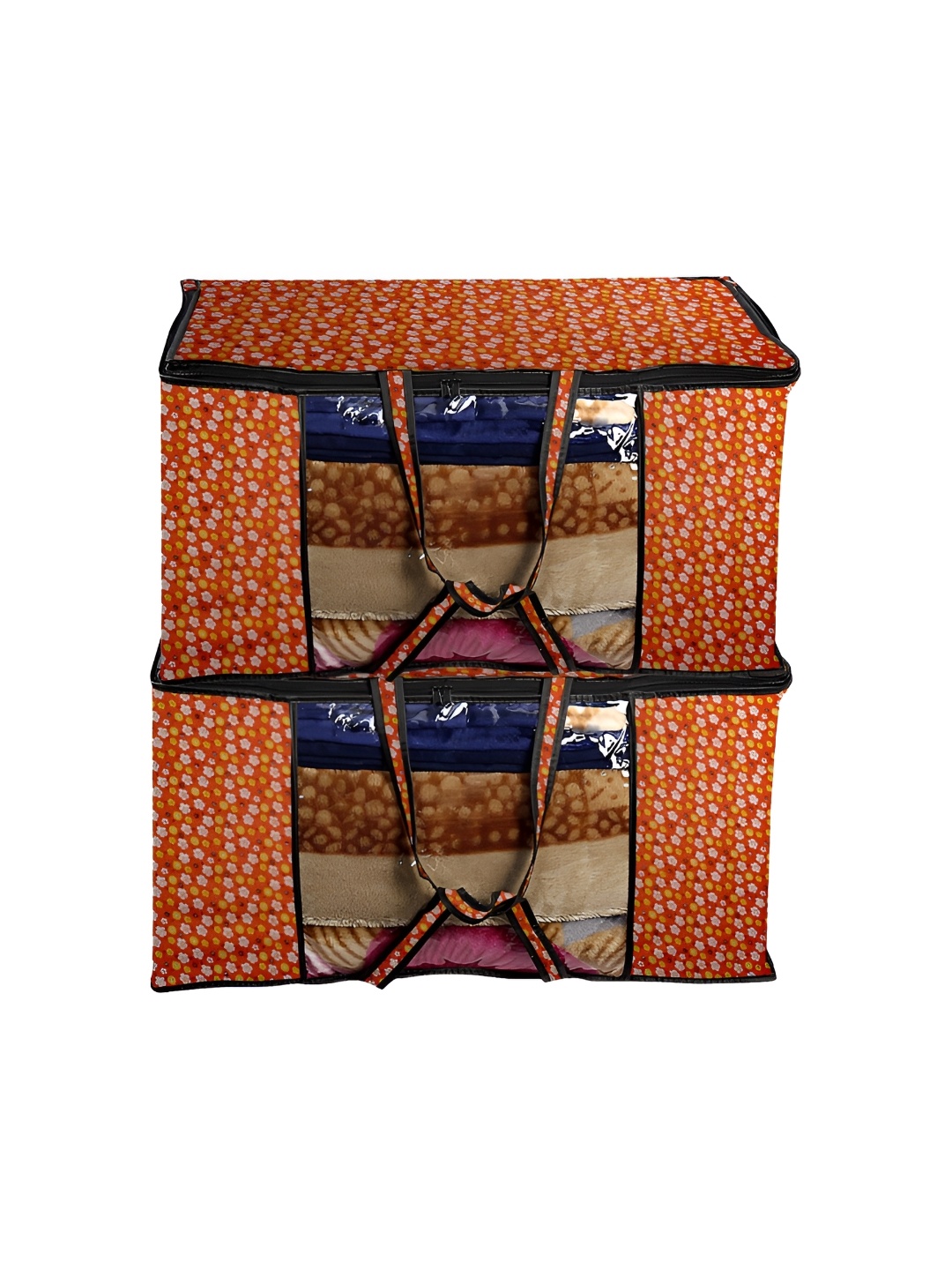 

Stylista Orange 2 Pieces Water Resistant Multi-Utility Organisers
