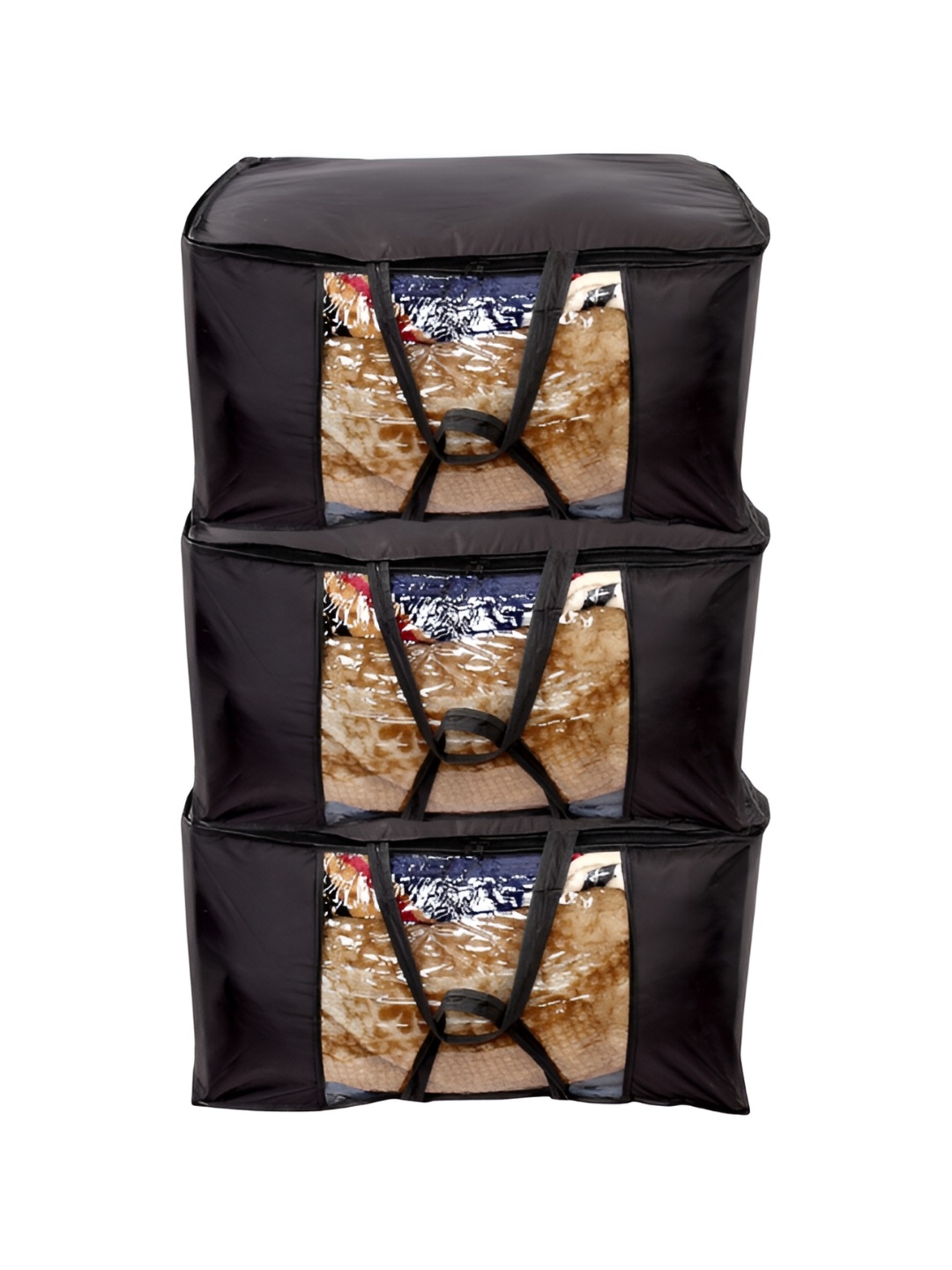 

Stylista Black 3 Pieces Water Resistant Multi-Utility Organisers