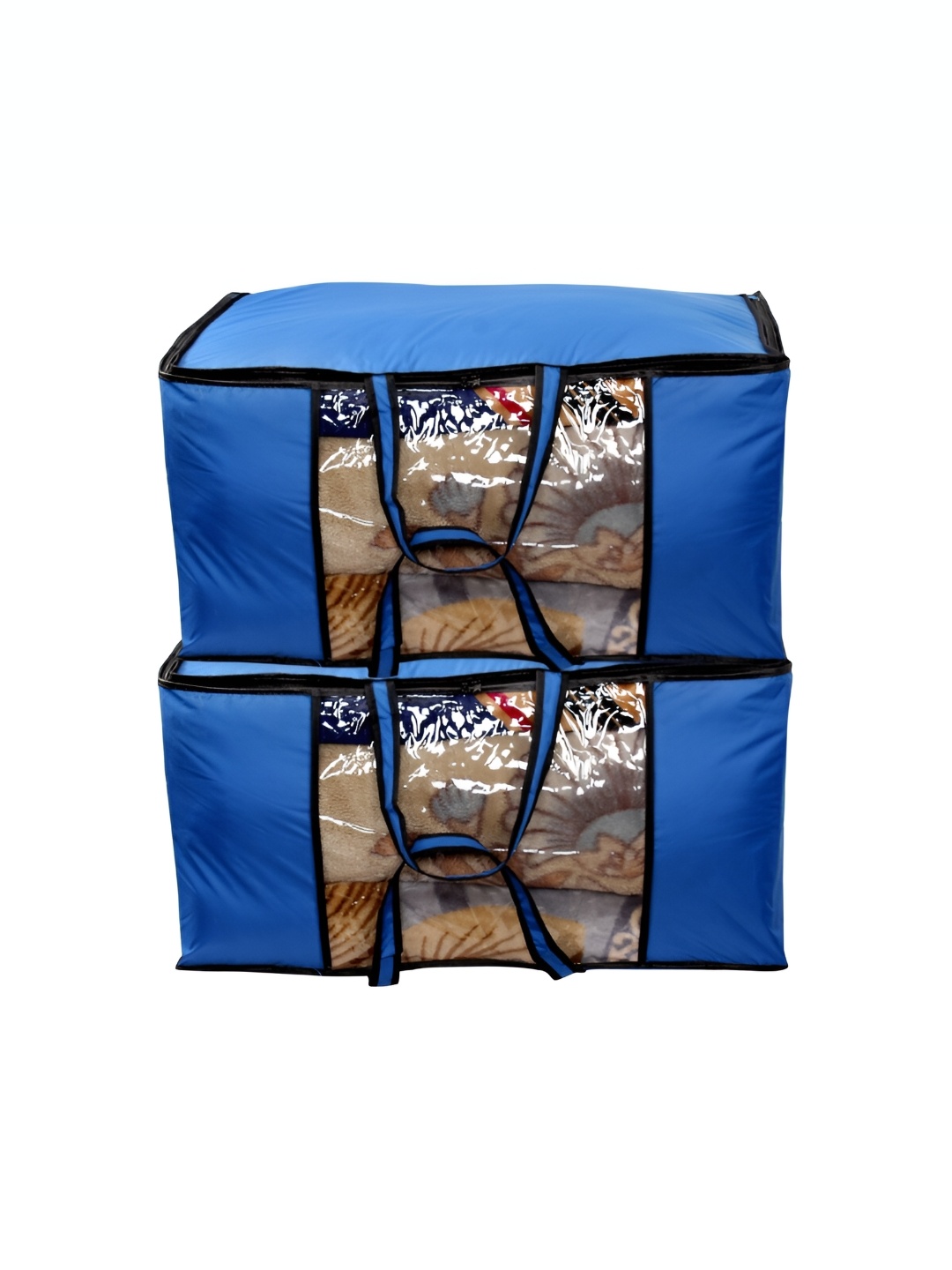 

Stylista Blue & Black 2Pcs Water Resistant Multi-Utility Organisers