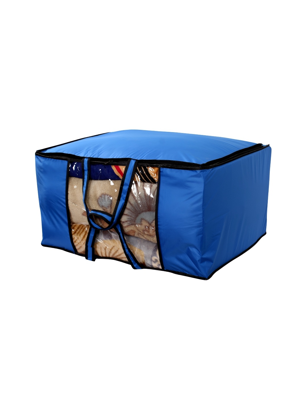 

Stylista Blue & Black Water Resistant Blanket Storage Organiser