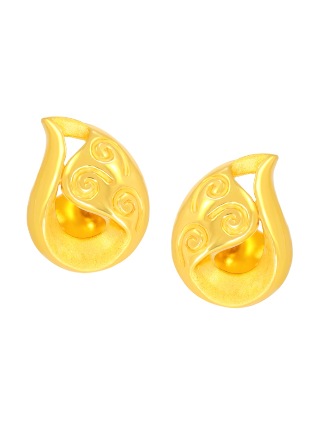 

BHIMA 22K Hallmark 916 Purity Yellow Gold Molding Stud