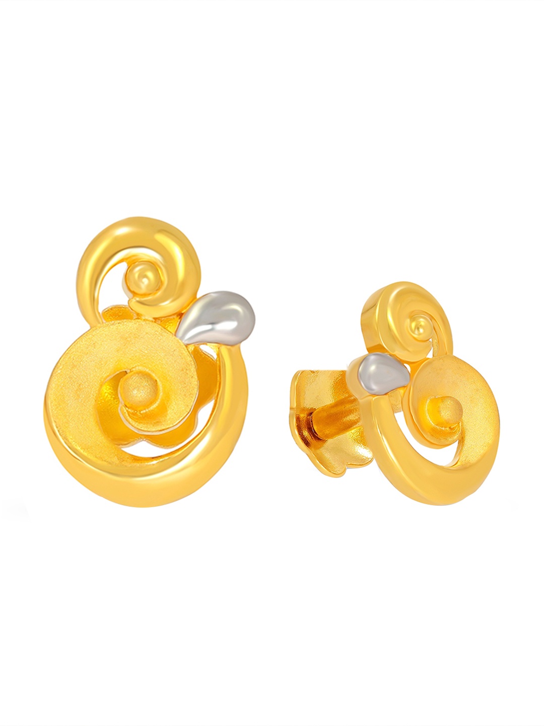 

BHIMA 22K Hallmark 916 Purity Yellow Gold Molding Stud