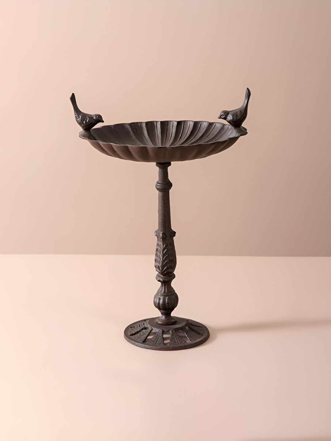 

THEDECORKART Black Bird Feeder Metal Garden Accessories