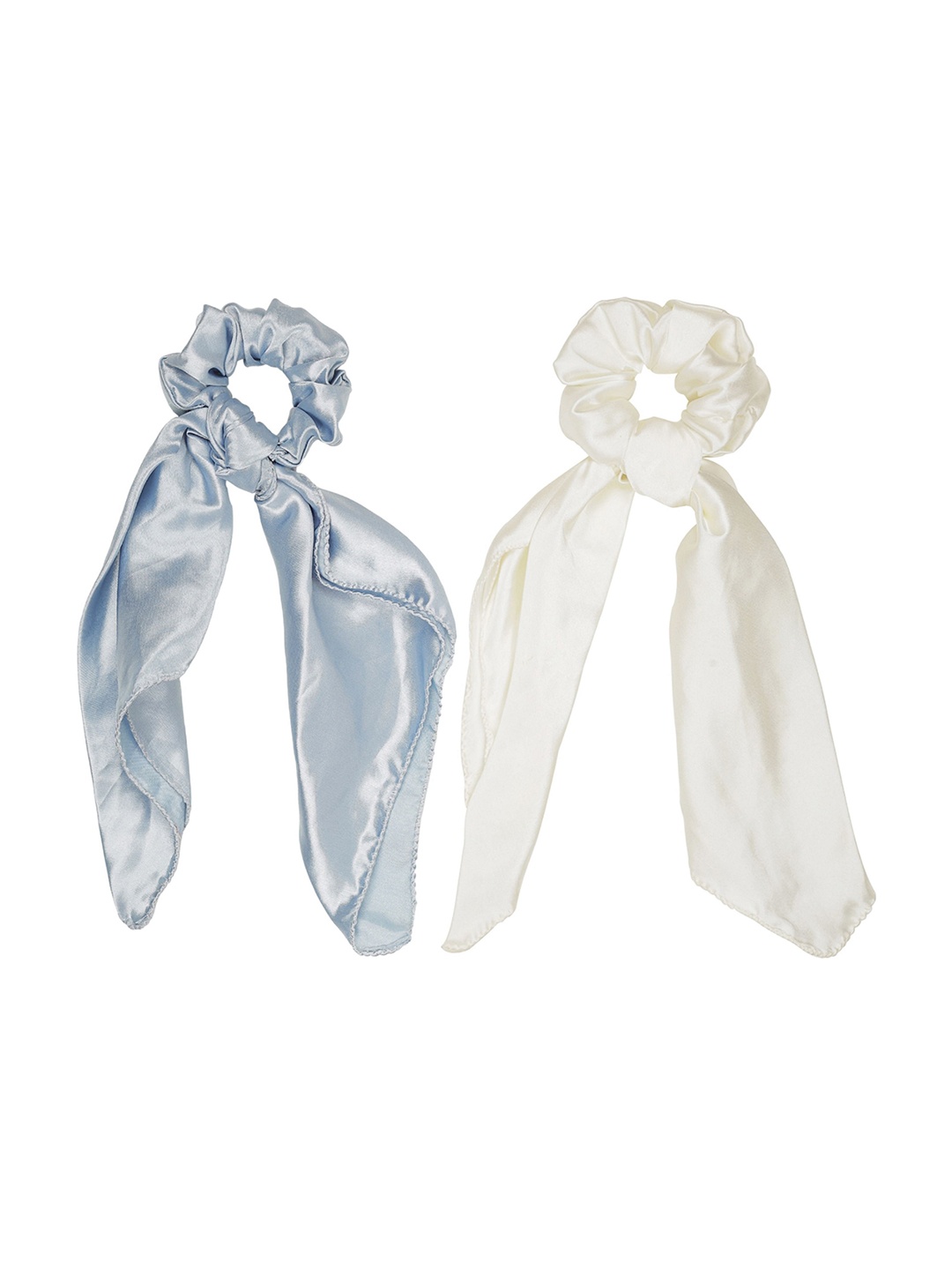 

ONE on ONE Set of 2 Ponytail Holders, White