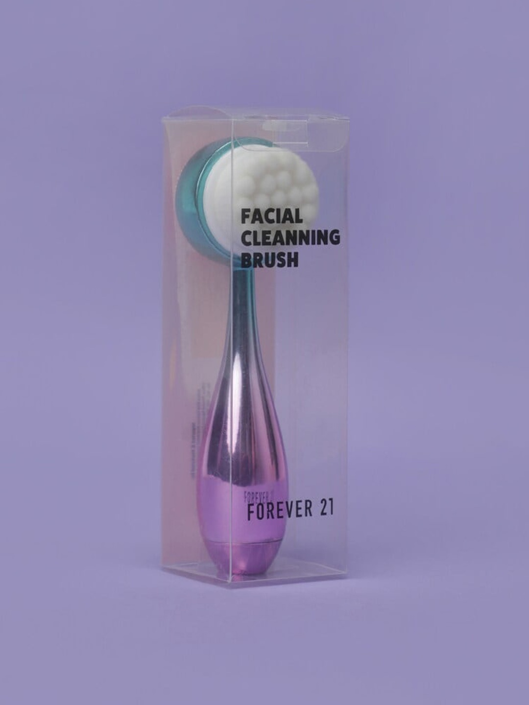 

FOREVER 21 2-In-1 Double Sided Facial Cleaning Brush, Purple