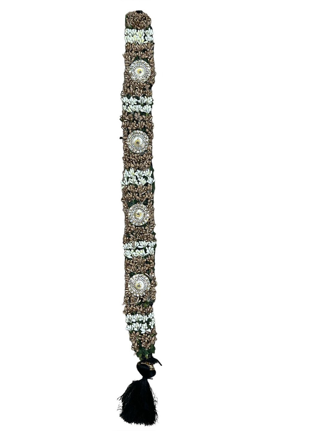 

FIMBUL Bharatanatyam Hair Accessory, Gold