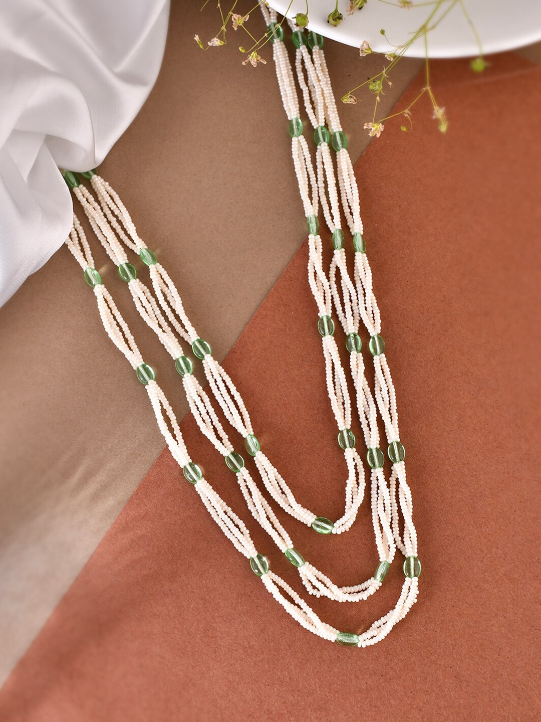 

Silvermerc Designs Gold-Plated Layered Necklace