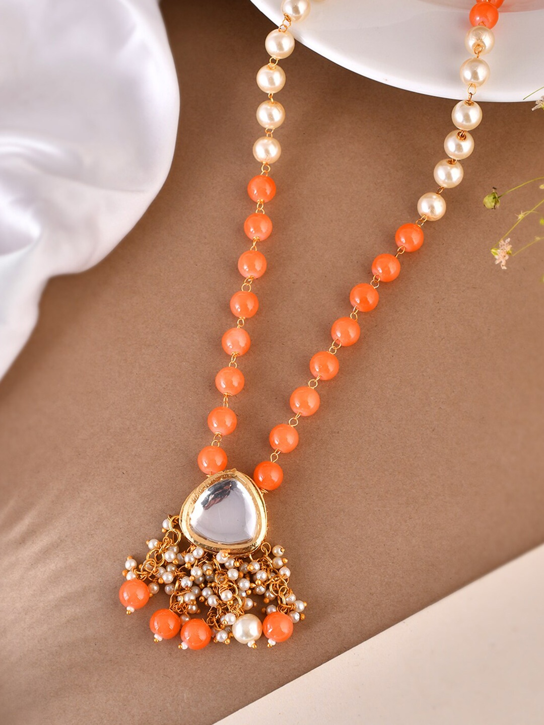 

Silvermerc Designs Gold-Plated Silver Necklace