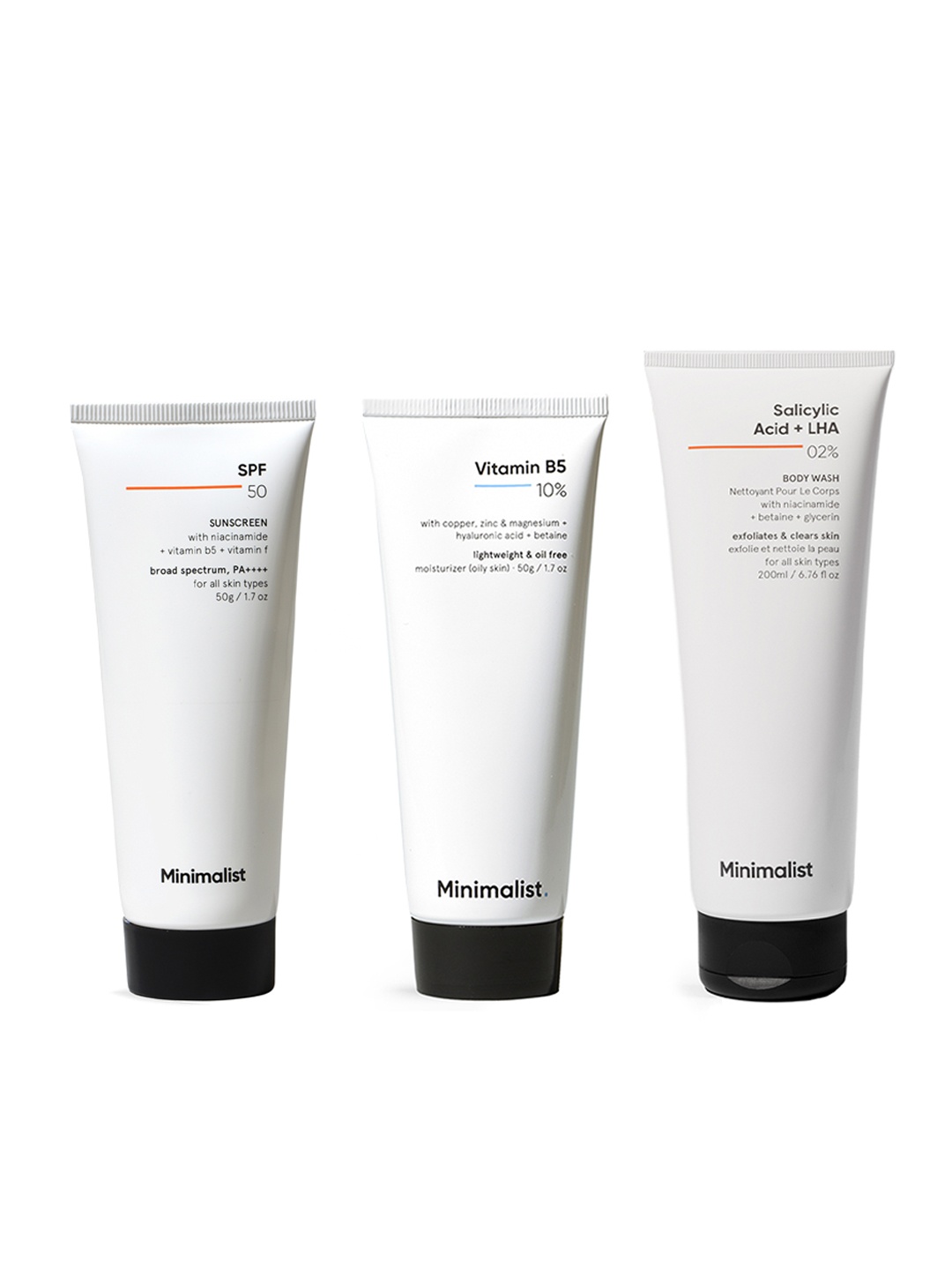 

Minimalist Complete Skin Care Combo, White