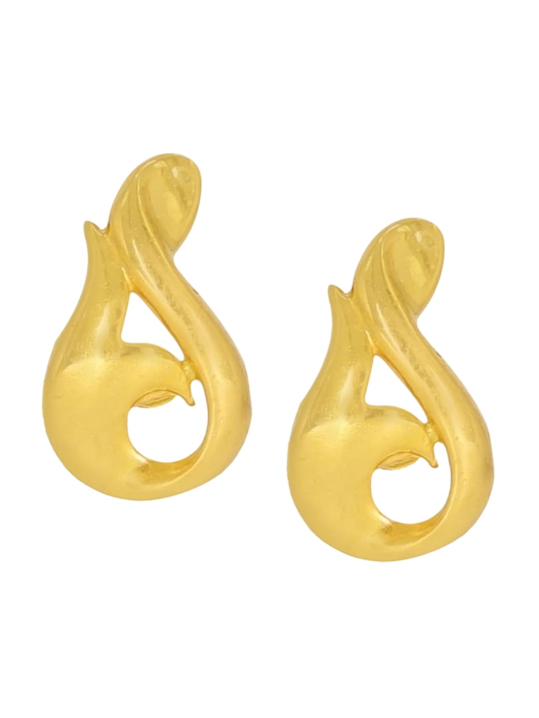 

BHIMA 22K Hallmark 916 Purity Yellow Gold Moulding Stud