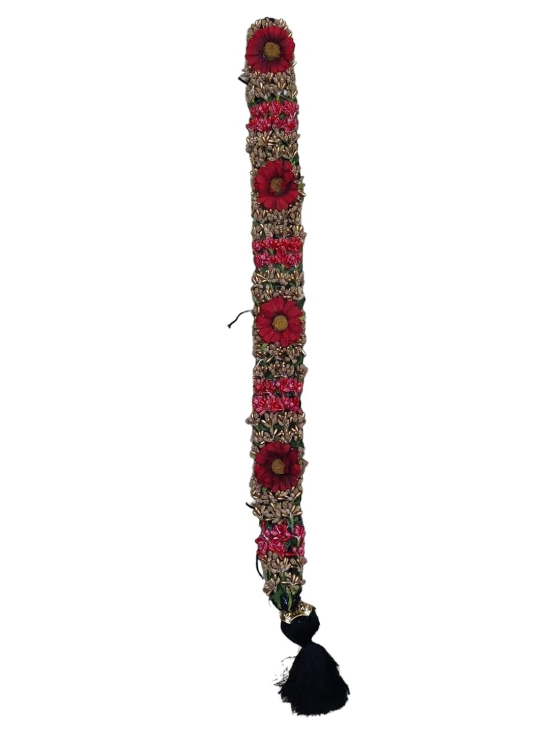 

VAGHBHATT Embellished Hair Accessory Set, Red