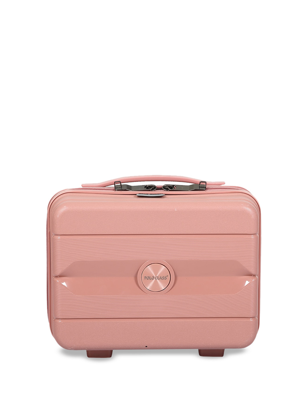 

Polo Class Textured Waterproof Vanity Bag, Pink