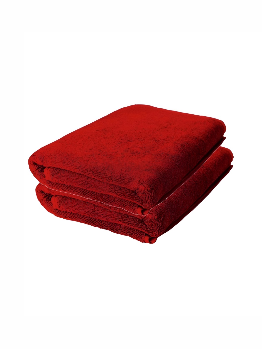 

The Better Home Red 2 Pieces Bamboo 450 GSM Bath Towels