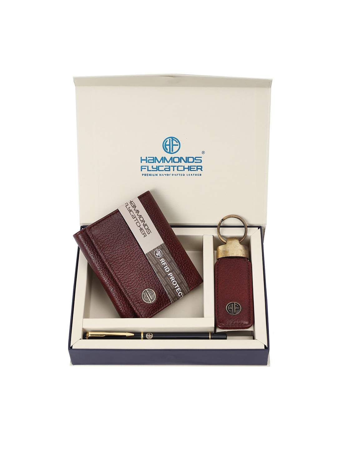 

HAMMONDS FLYCATCHER Men Accessory Gift Set of, Brown