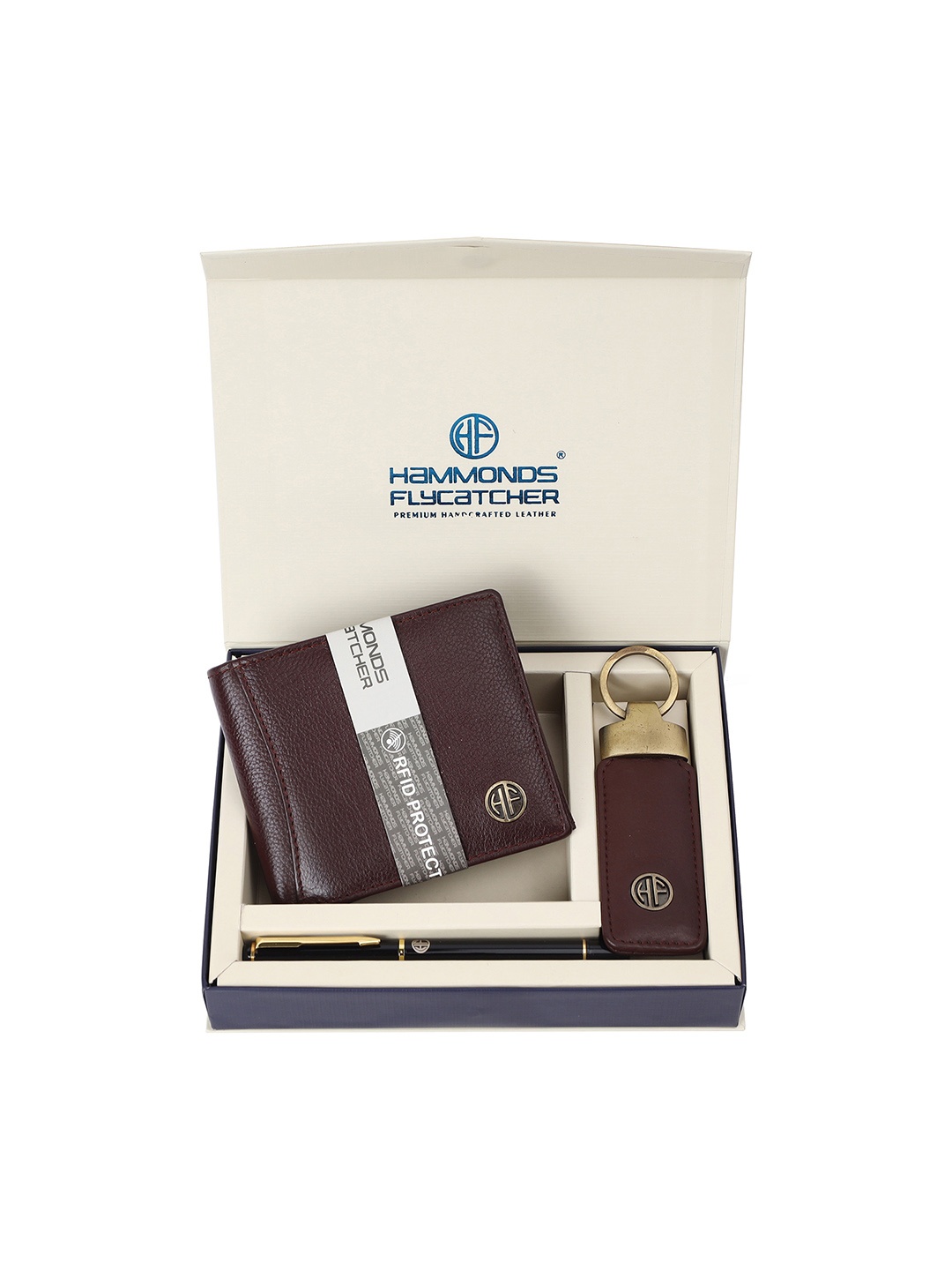 

HAMMONDS FLYCATCHER Men Accessory Gift Set of, Brown