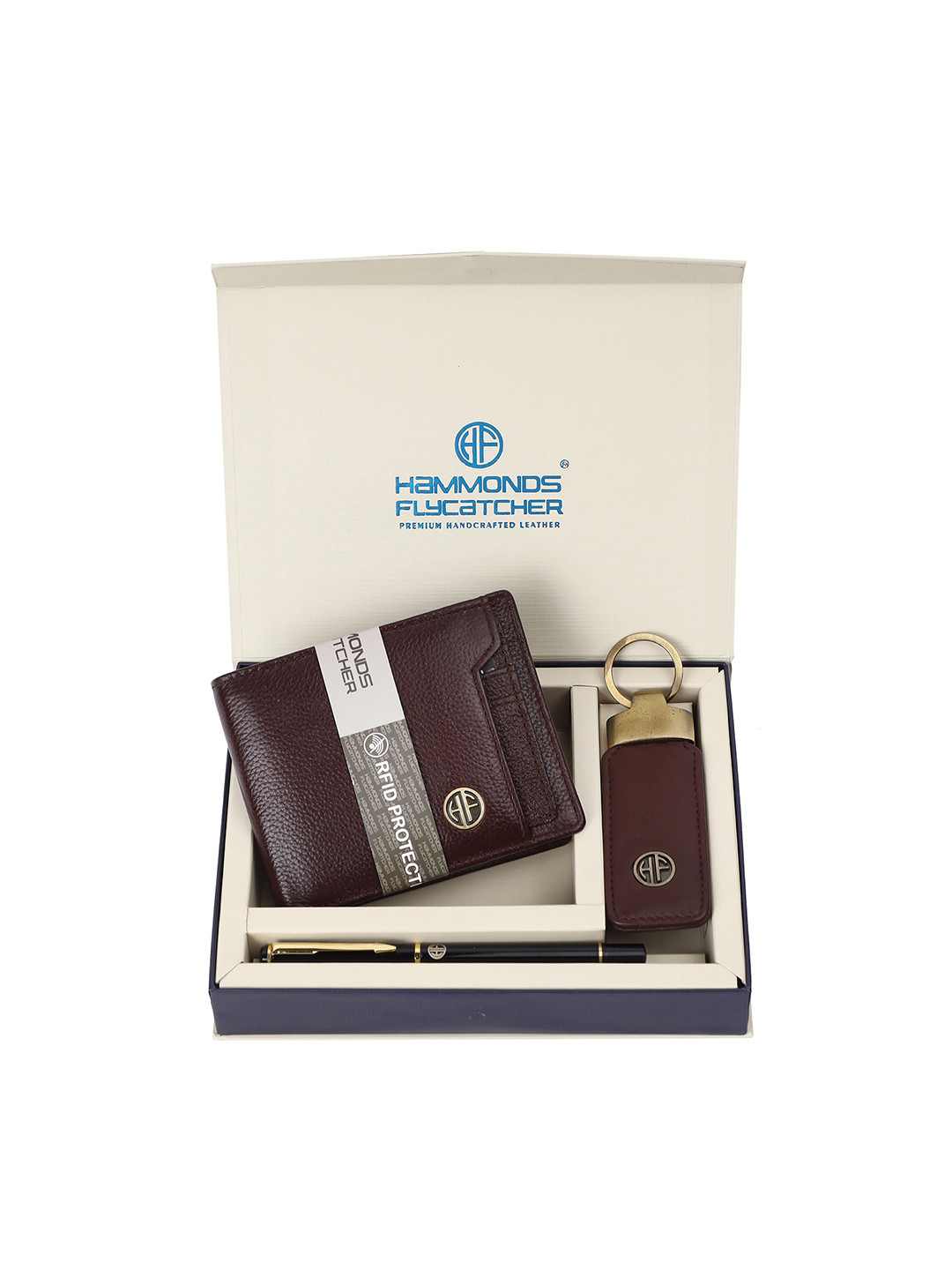 

HAMMONDS FLYCATCHER Men Accessory Gift Set of, Brown