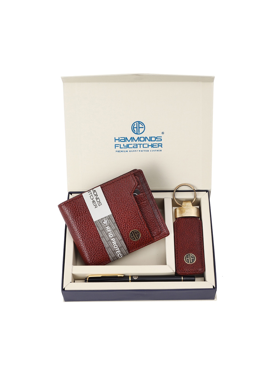 

HAMMONDS FLYCATCHER Men Accessory Gift Set of, Brown