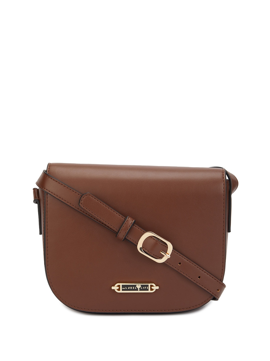 

The Label Life Structured Sling Bag, Tan