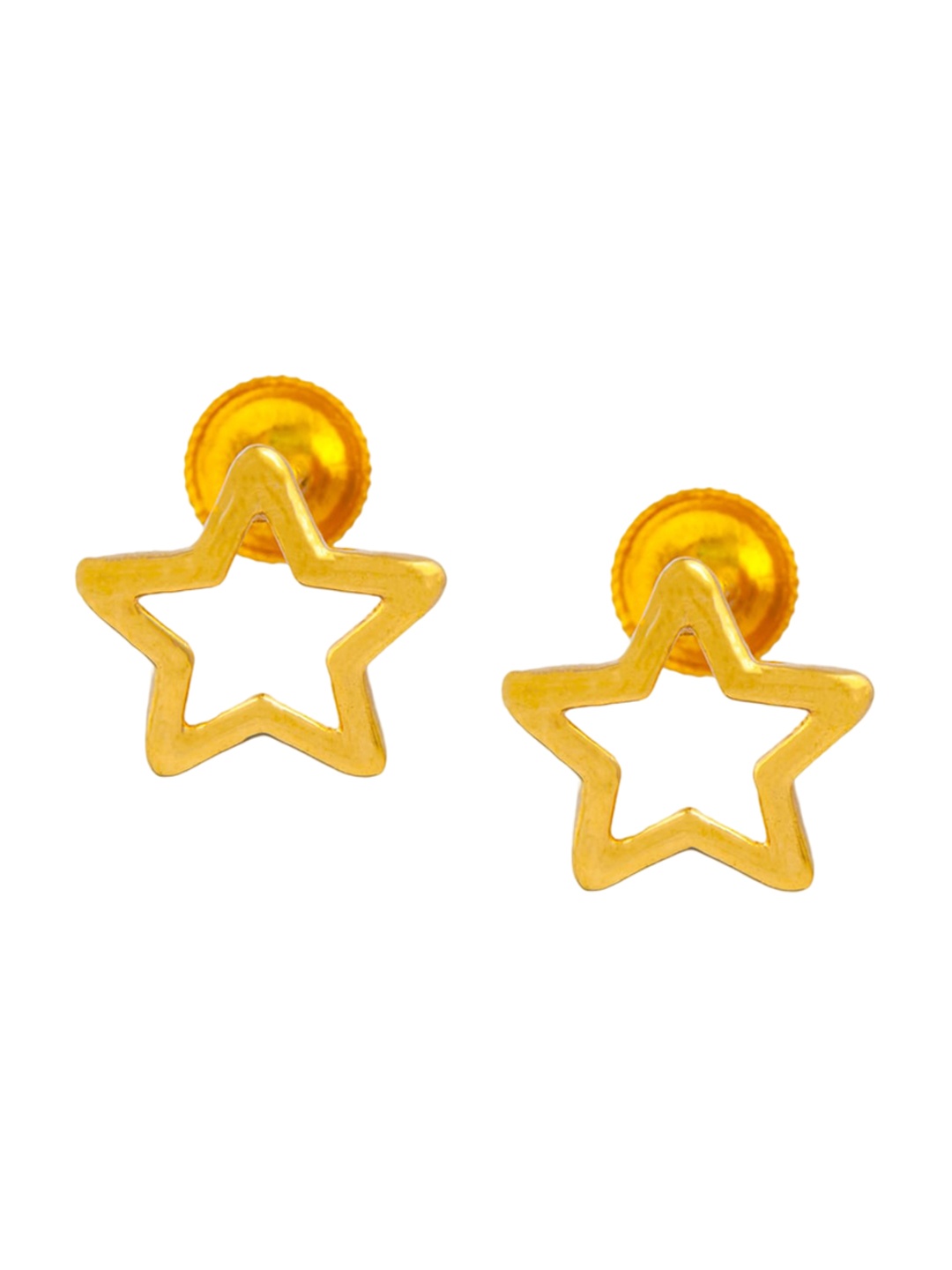 

BHIMA 22K Hallmark 916 Purity Yellow Gold Single Star Stud