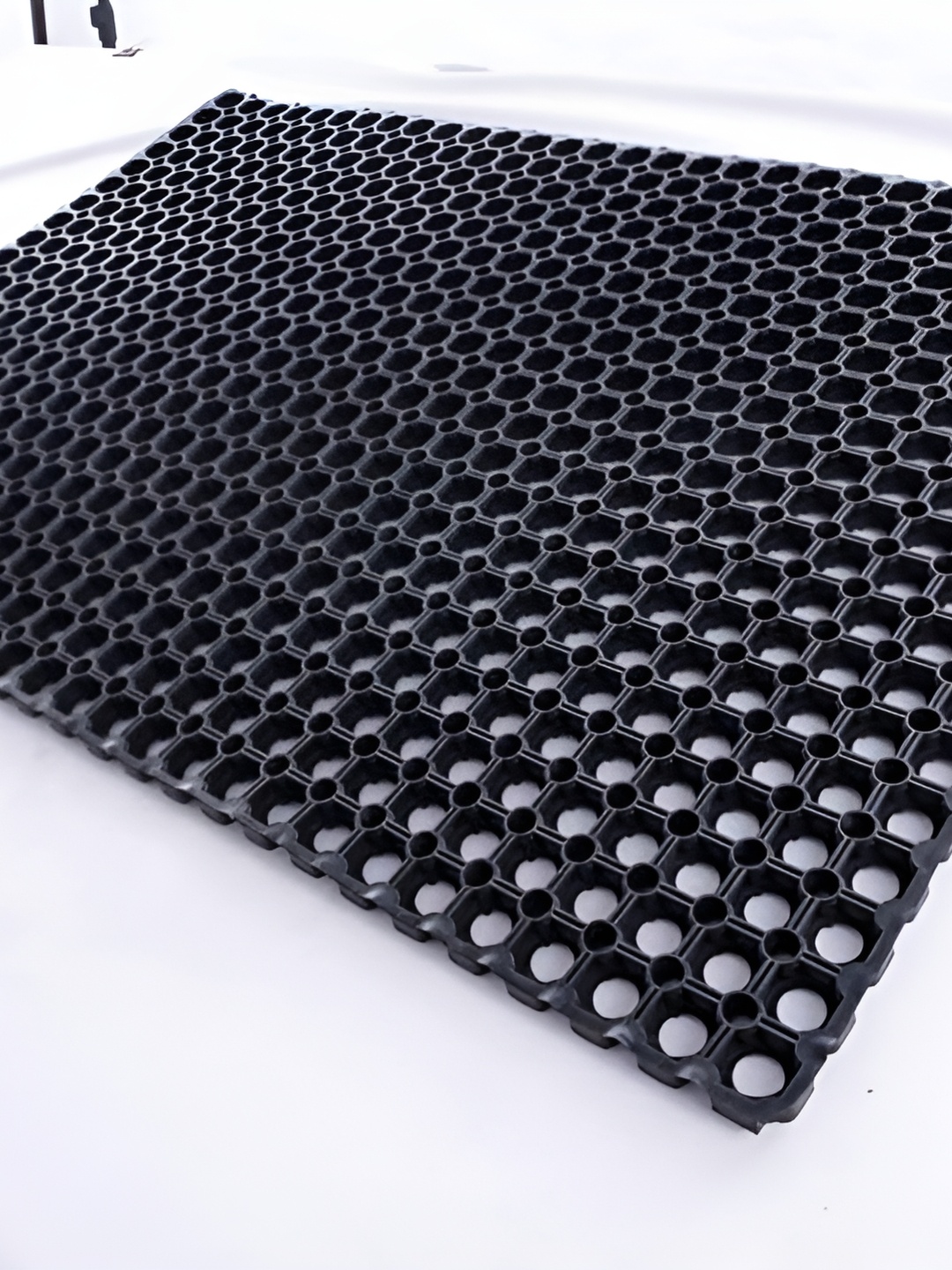 

BASRAH NIWAR Black Textured Anti Skid Doormats