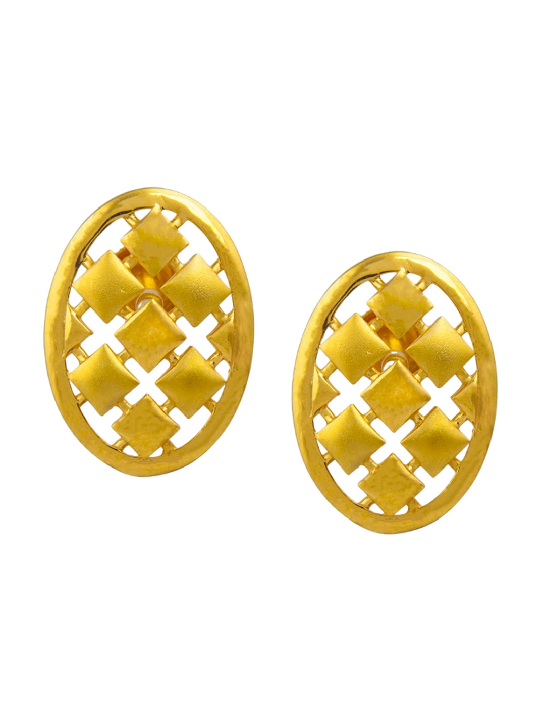 

BHIMA 22K Hallmark 916 Purity Yellow Gold Designer Stud