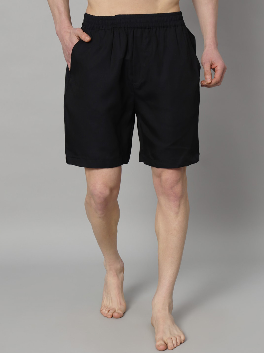 

OWO THE LABEL Mid Rise Pure Cotton Boxer OTLMB10-S, Blue