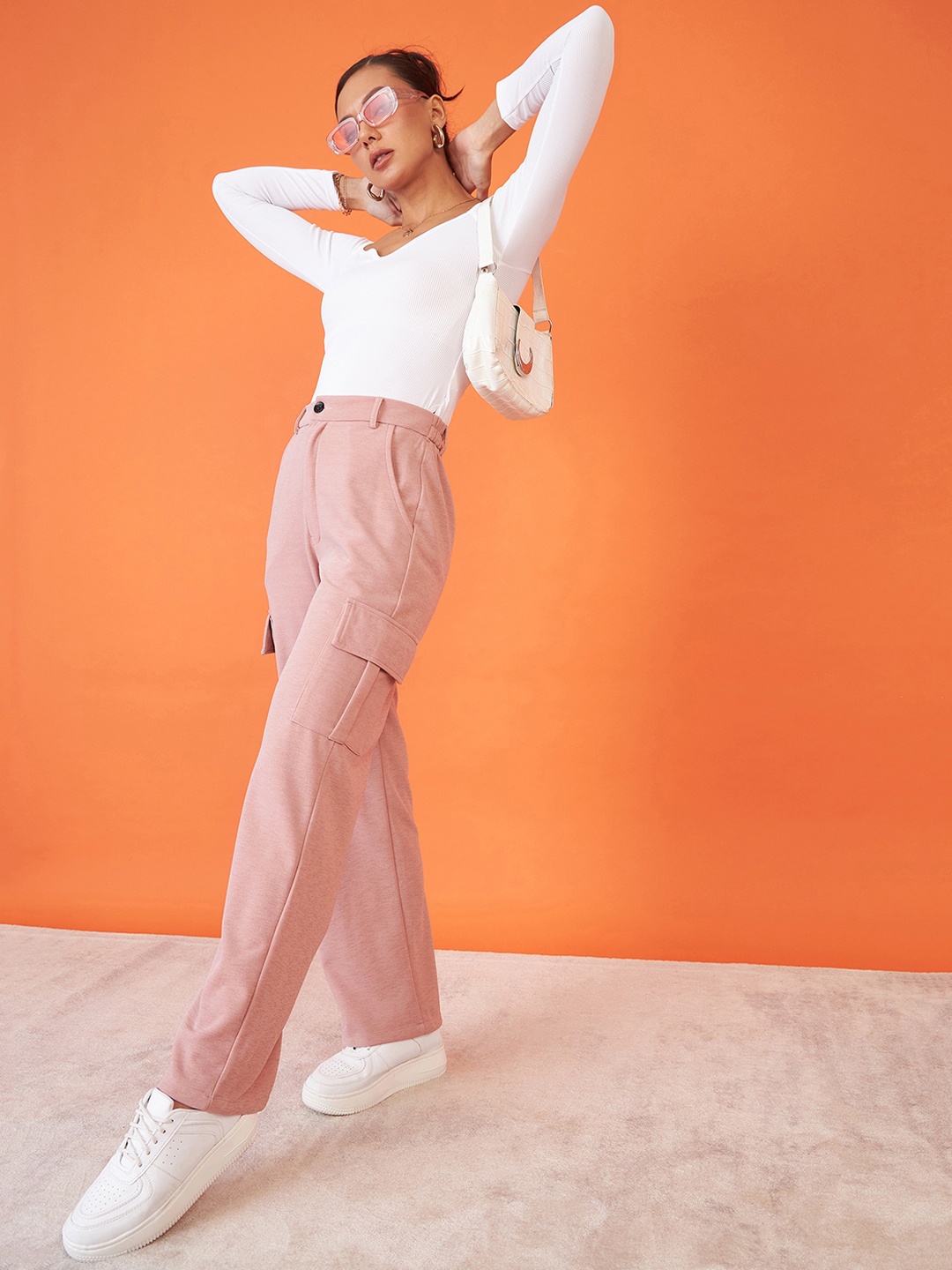 

Uptownie The Cargo Pant, Pink