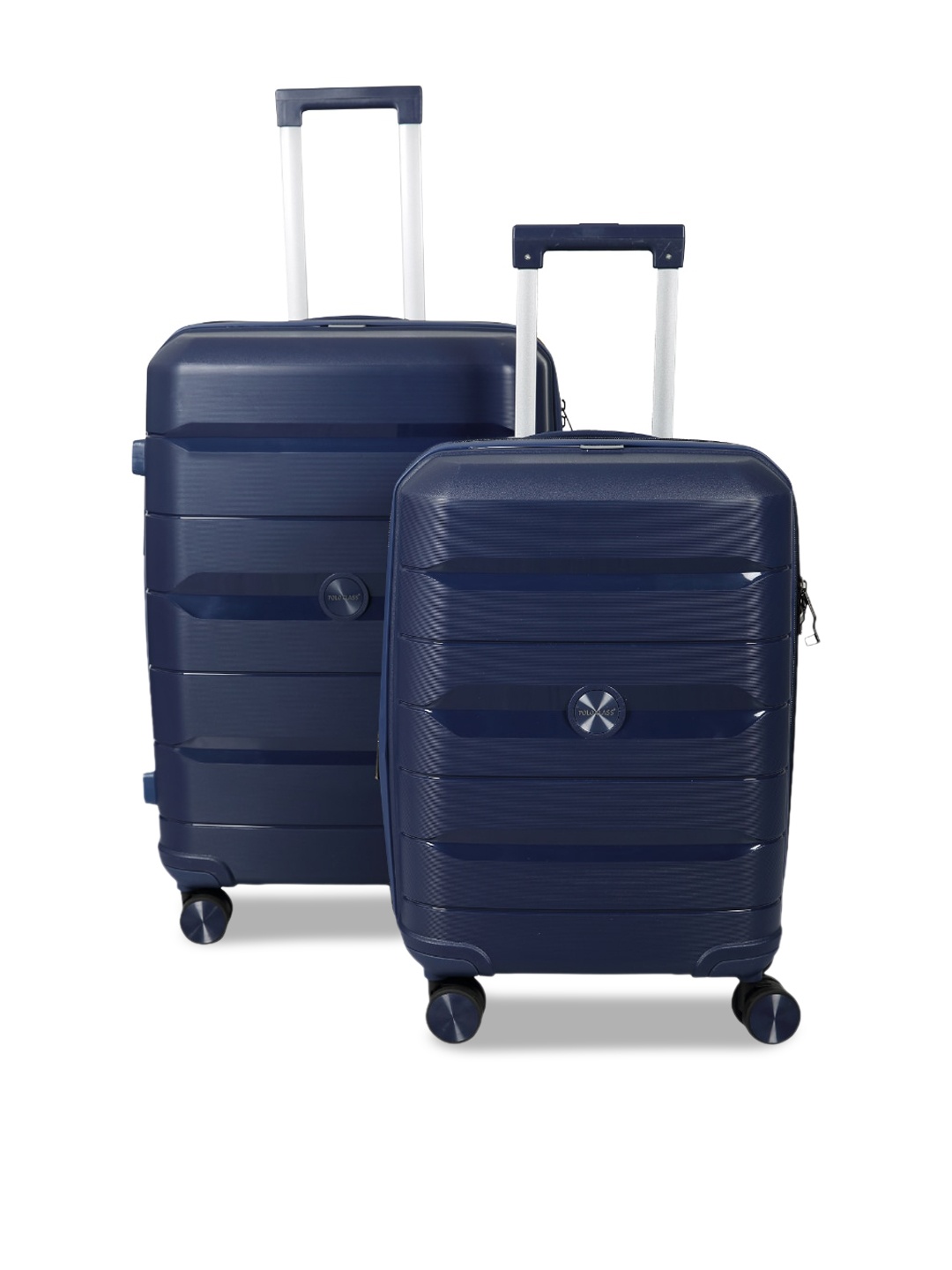 

Polo Class Set Of 2 Hard Sided Trolley Suitcase, Blue