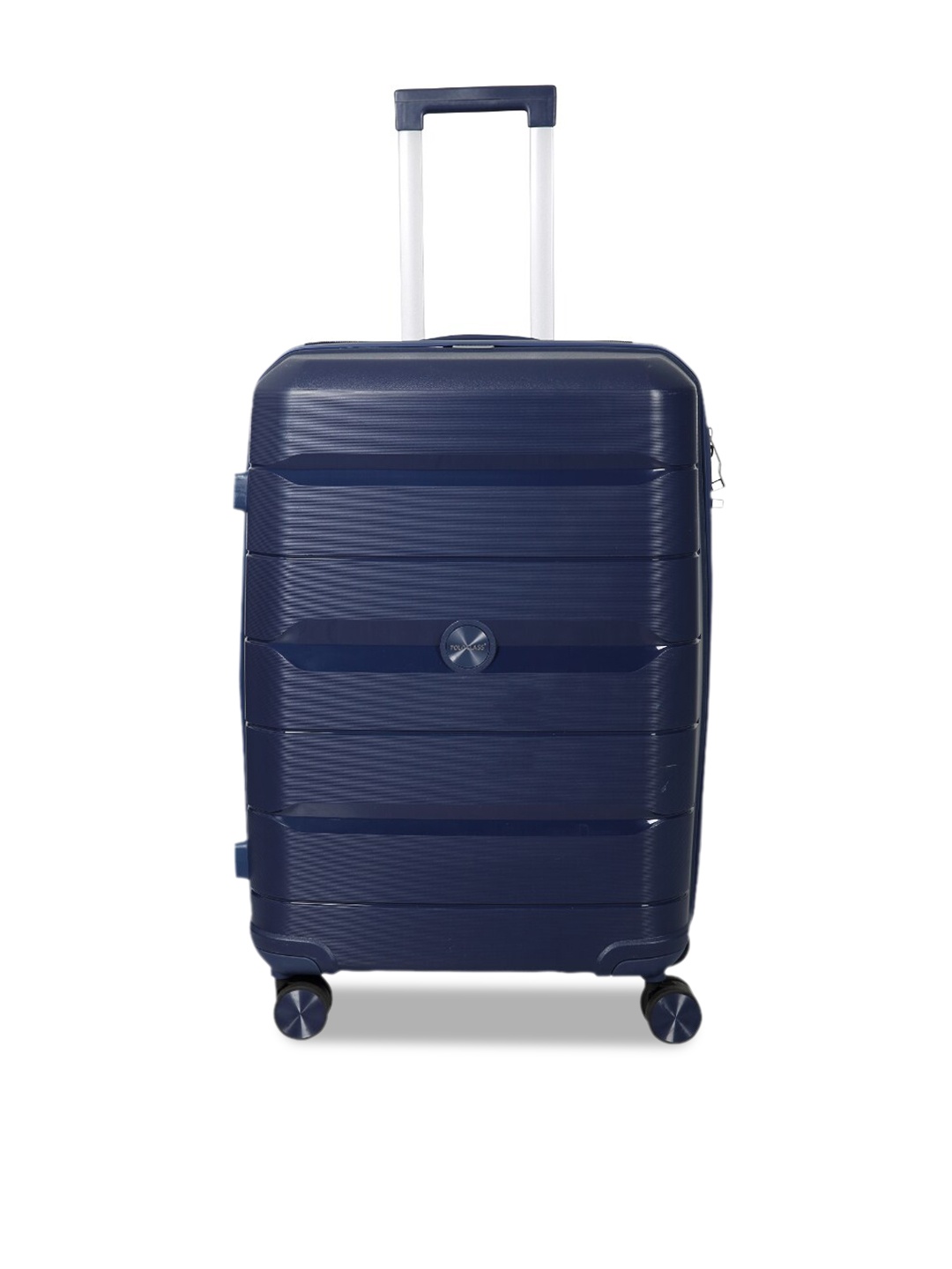 

Polo Class Textured Hard-Sided Large Trolley Suitcase, Blue