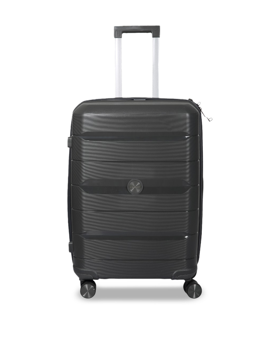 

Polo Class Textured Hard Sided Large Trolley Bag, Black