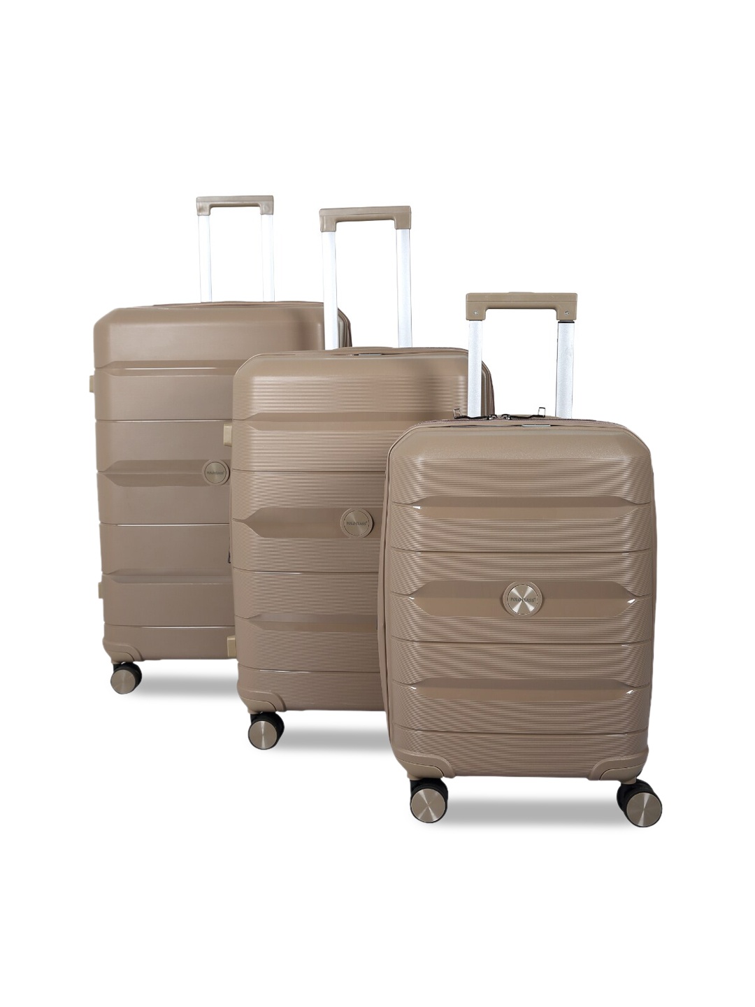

Polo Class Set Of 3 Hard-Sided Trolley Bag, Beige