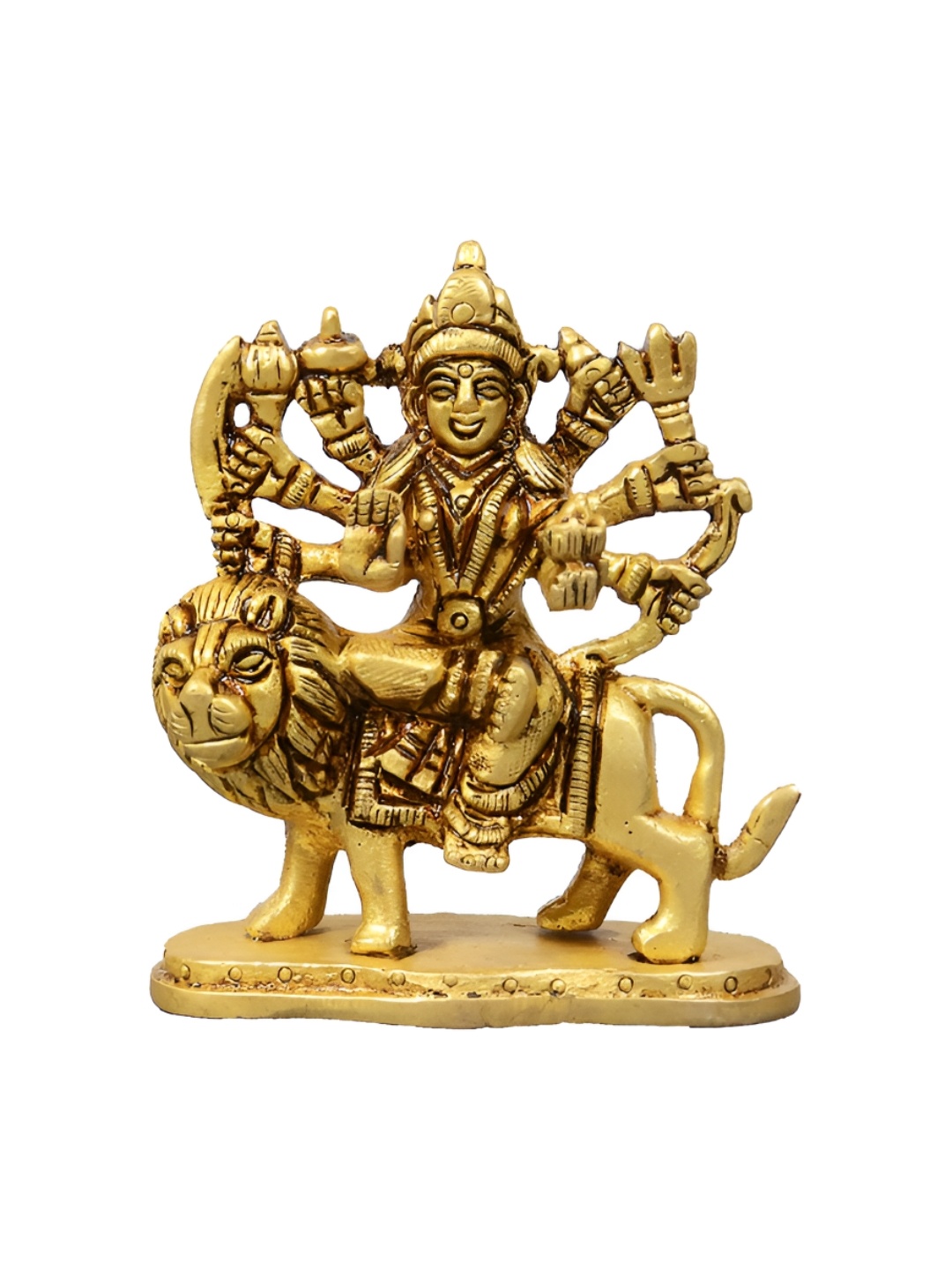 

Spillbox Gold-Toned Religious Idol Showpiece