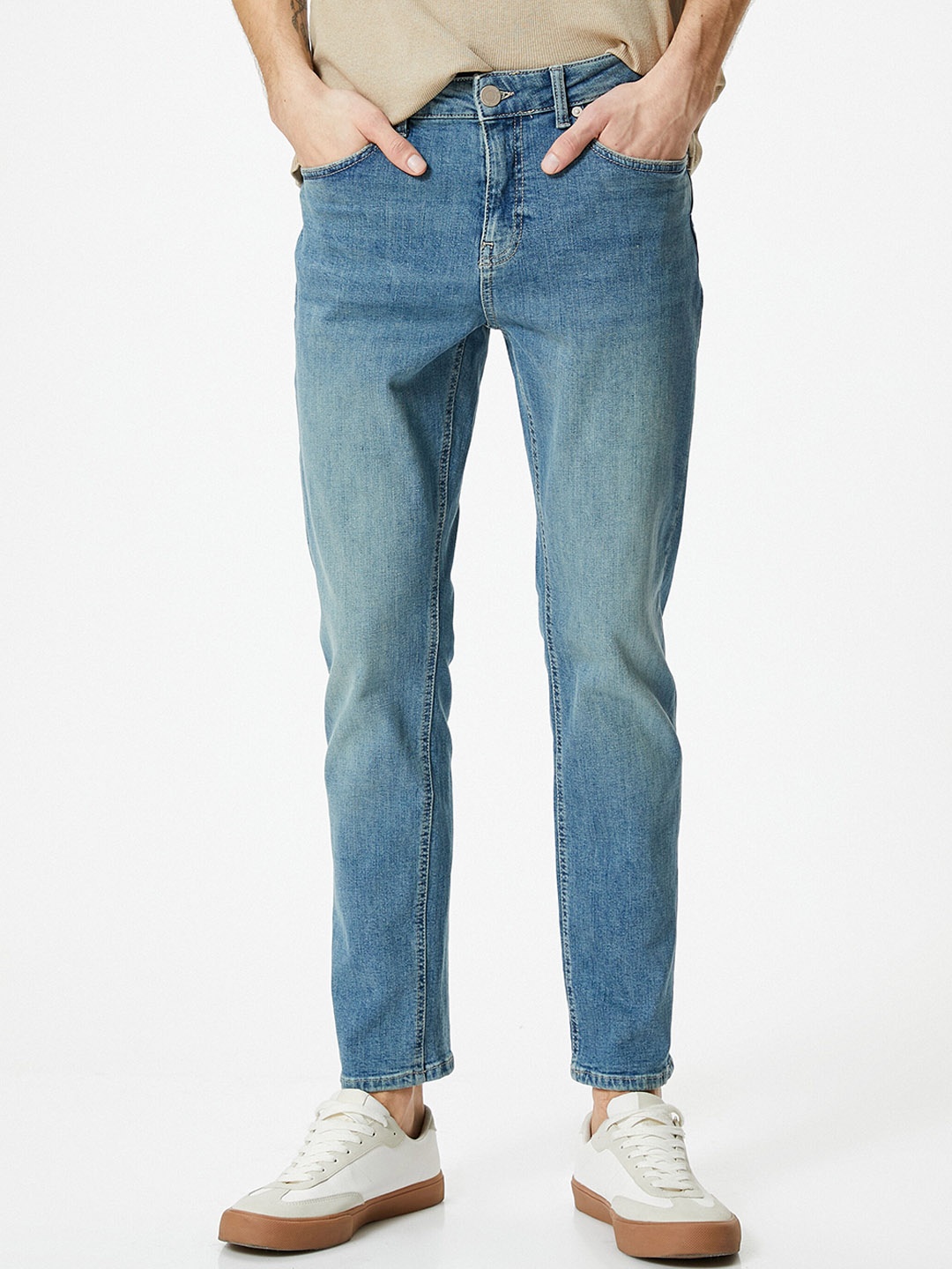 

Koton Men Slim Fit Stretchable Jeans, Blue