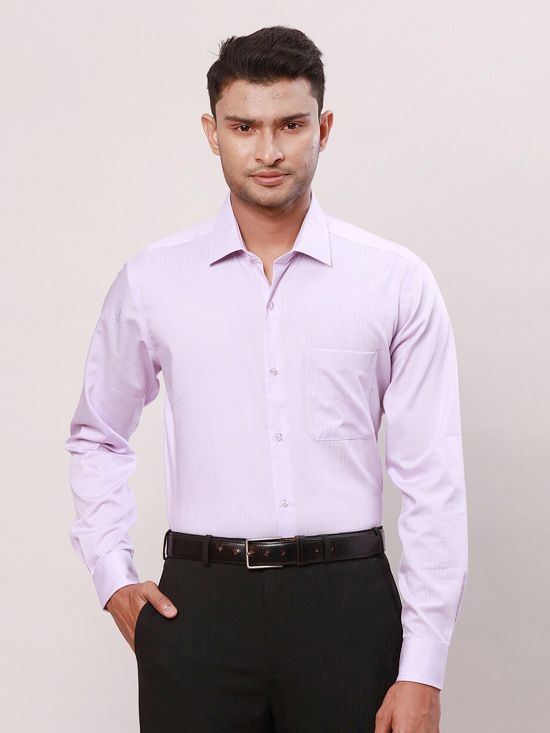 

Raymond Cutaway Collar Contemporary-Fit Shirts, Violet