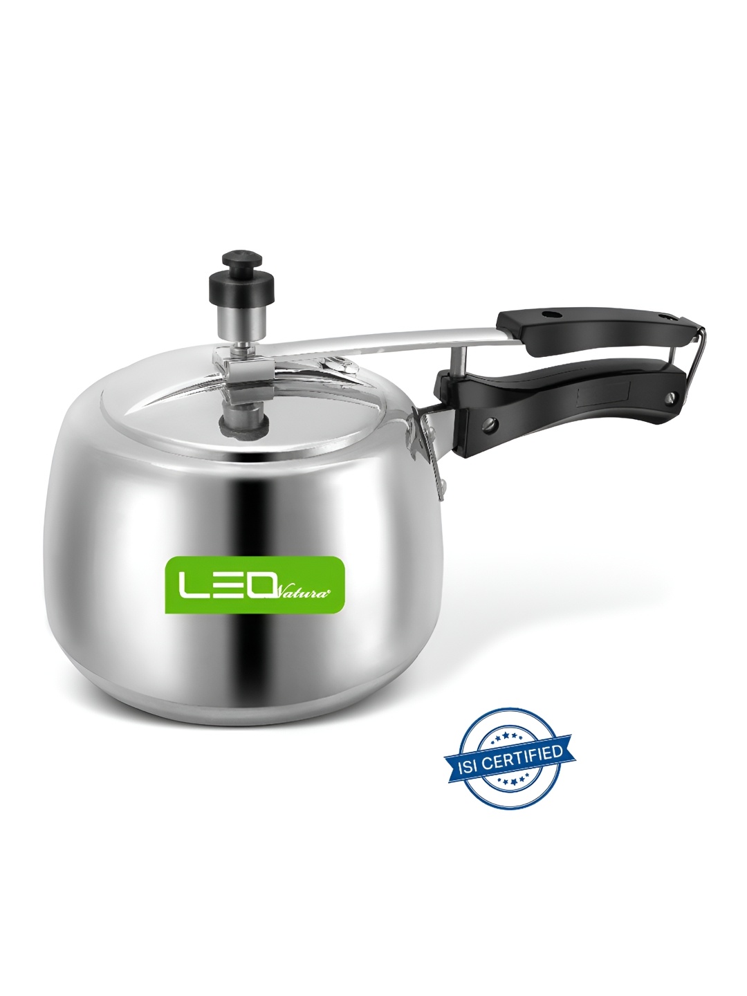 

Leo Natura Silver-Toned Aluminium Dishwasher Safe Cookware Set of