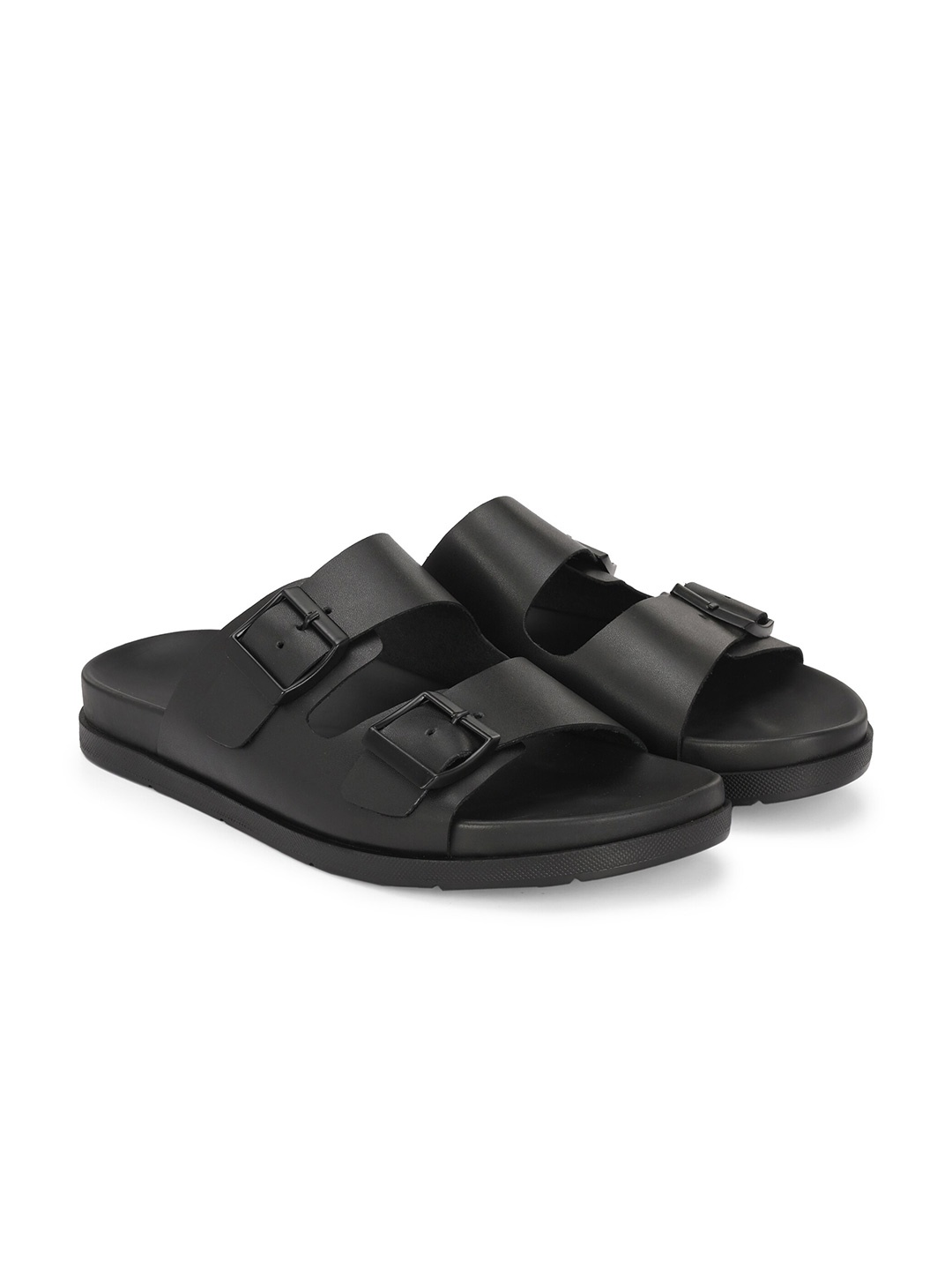 

Delize Leather Comfort Sandals, Black