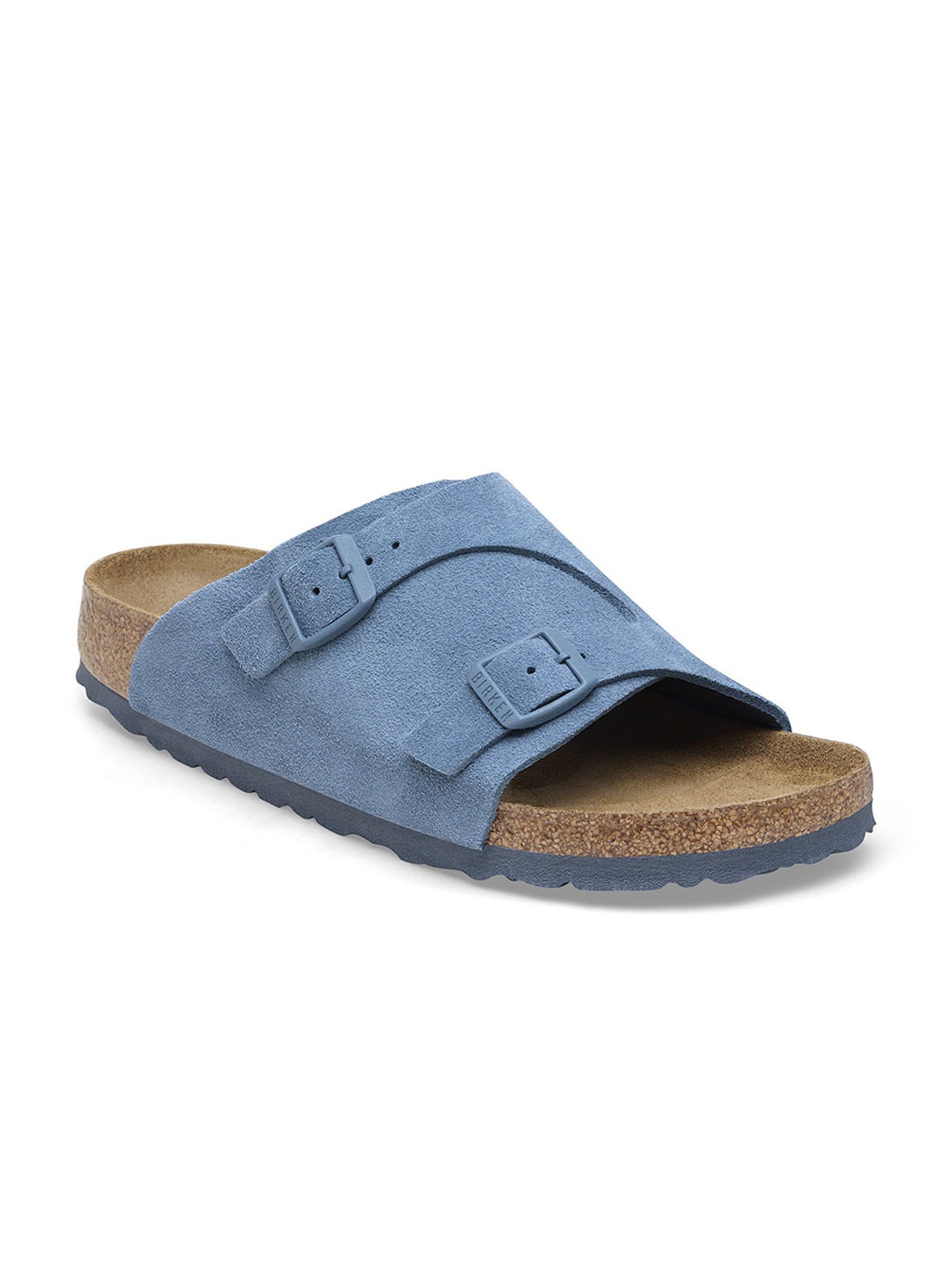 

Birkenstock Unisex Regular Width Zrich Elemental Suede Comfort Sandals, Blue