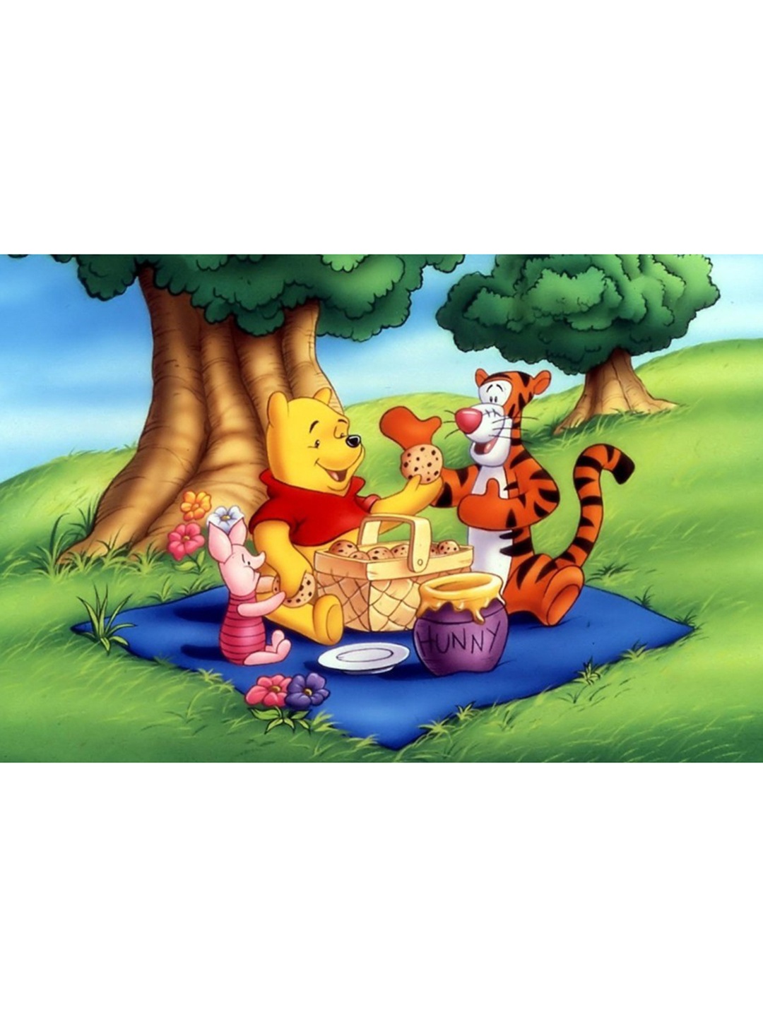 

British Terminal Orange & Yellow 1 Piece Paper Cartoon Characters Wall Paintings