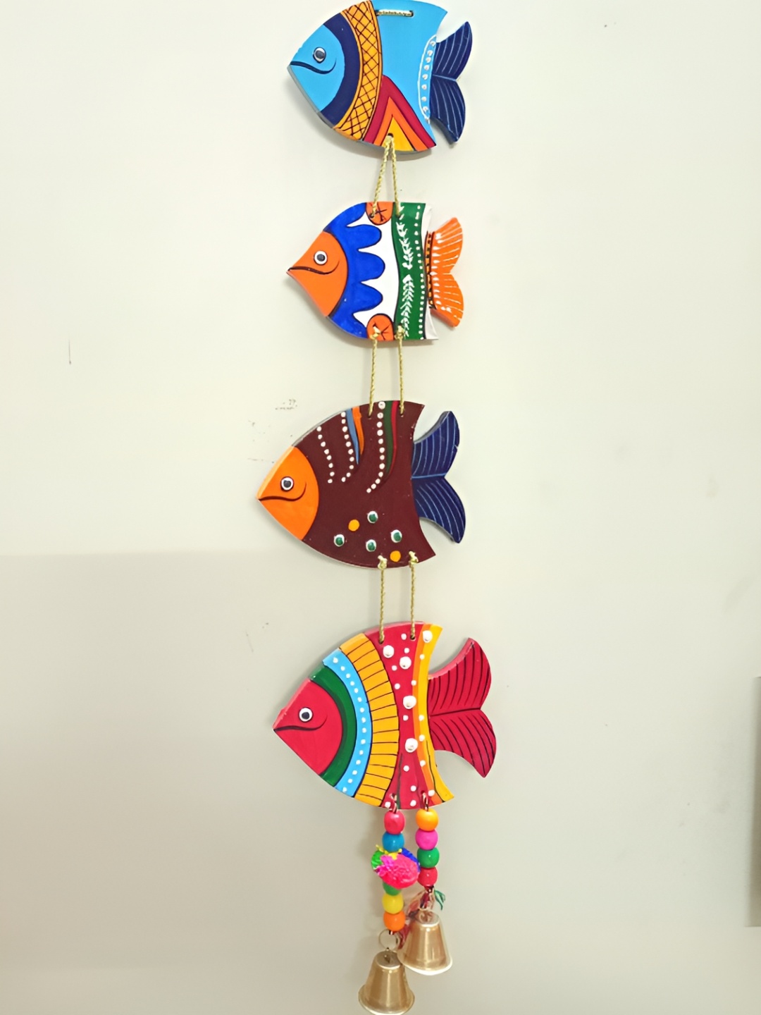 

Sohibe Blue Textured Wooden Wall Hangings